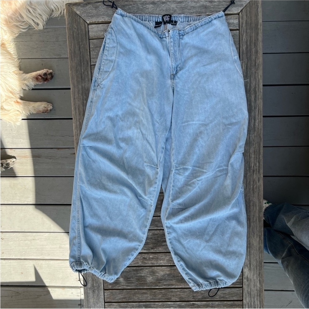 BDG Light Denim Cargo Pants
